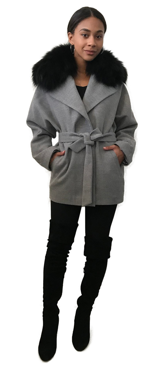 

Пальто RizhikOva Gray 46 RO-1664