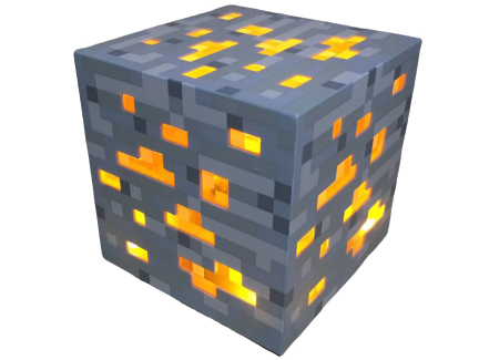 

Ночник Золотая руда Minecraft USB LED