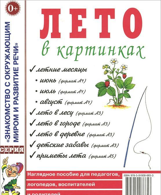 

Лето в картинках. Наглядное пособие