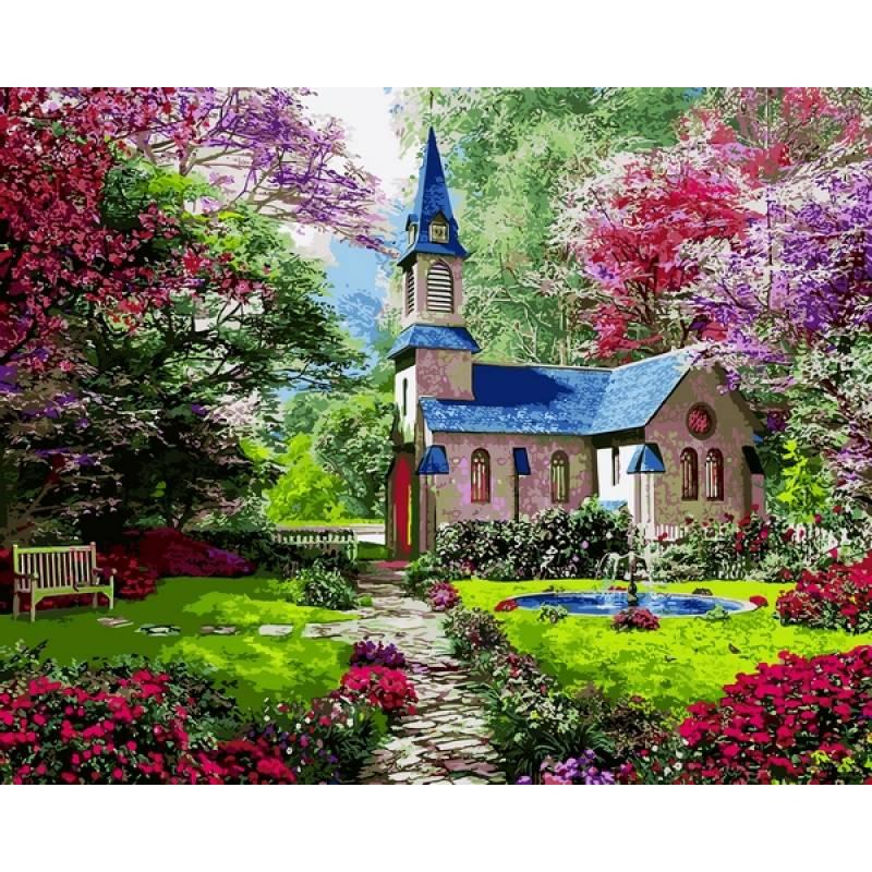 

Картина по номерам VP1153 Цветущий сад, 40x50 см., Babylon