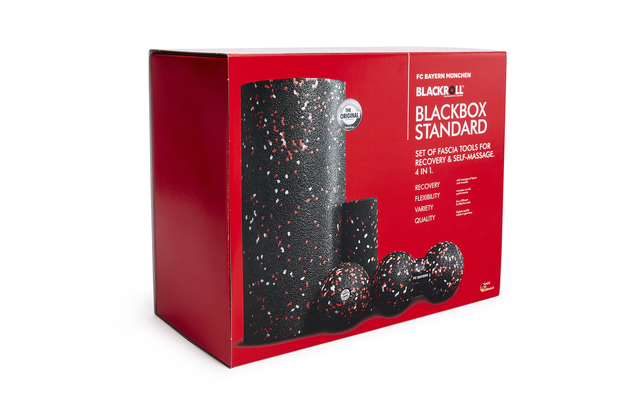

Набор для фитнеса BLACKROLL FC Bayern München BLACKBOX STANDARD