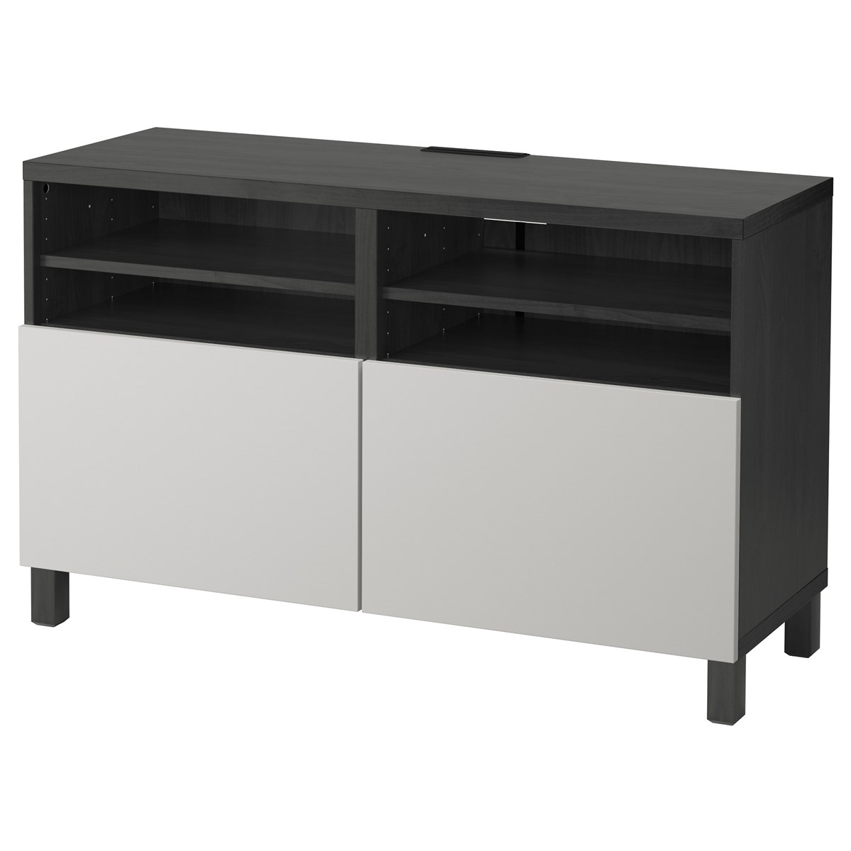 

Тумба под ТВ IKEA БЕСТО черно-коричневый 992.025.27