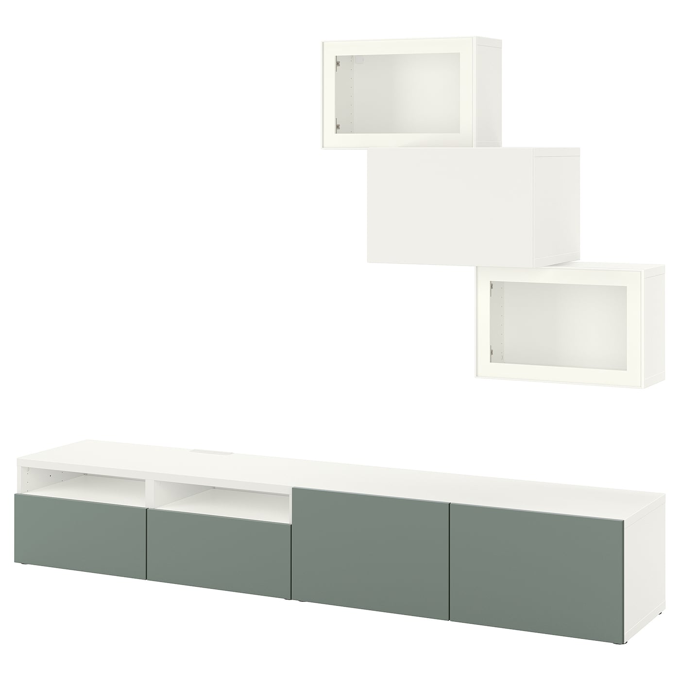 

Шкаф для ТВ IKEA БЕСТО белый лаппвикен 393.026.43