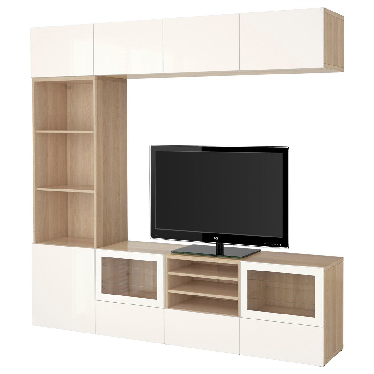 

Шкаф для ТВ IKEA БЕСТО под беленый дуб 591.950.05