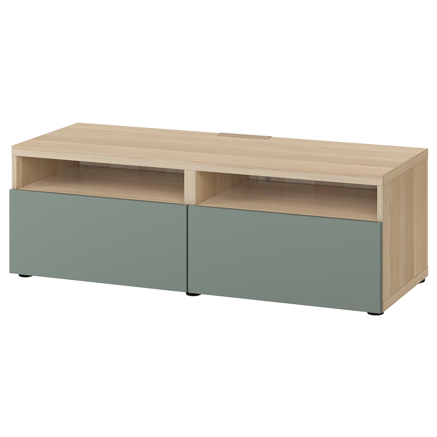 

Тумба для ТВ с ящиками IKEA БЕСТО под беленый дуб 693.243.75