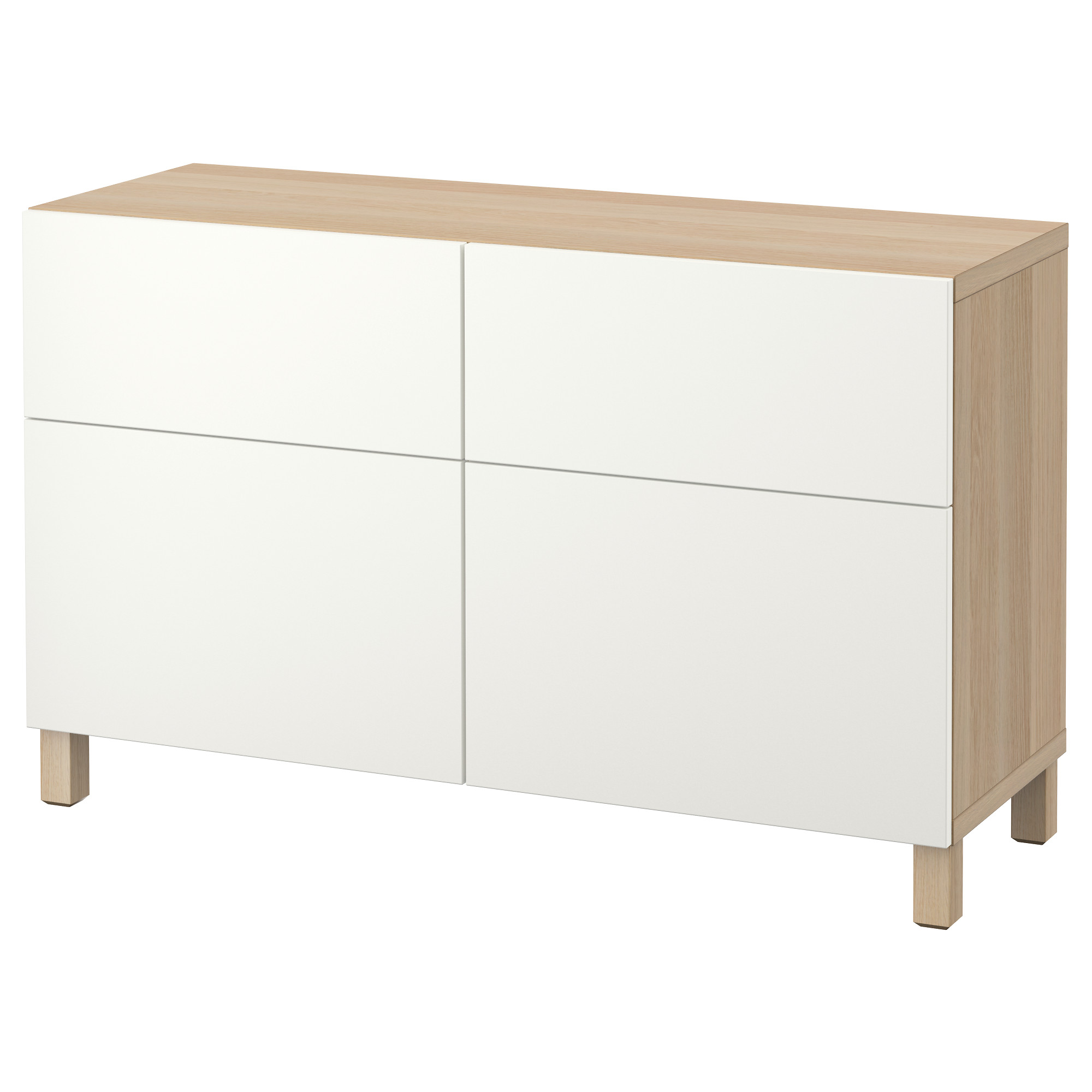 

Комб для хран с дверц/ящ IKEA БЕСТО под беленый дуб 191.952.53