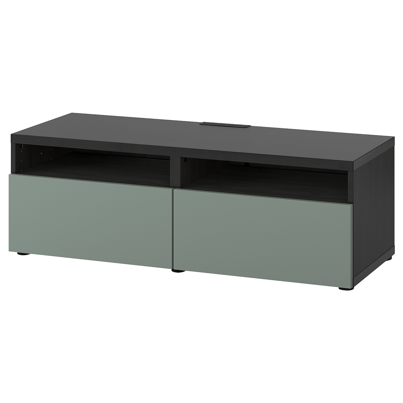

Тумба для ТВ с ящиками IKEA БЕСТО нотвикен серо-зеленый 193.243.25