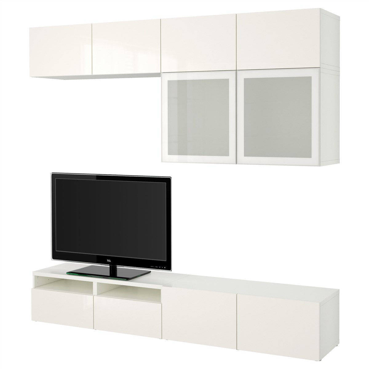 

Шкаф для ТВ IKEA БЕСТО белый 391.926.11