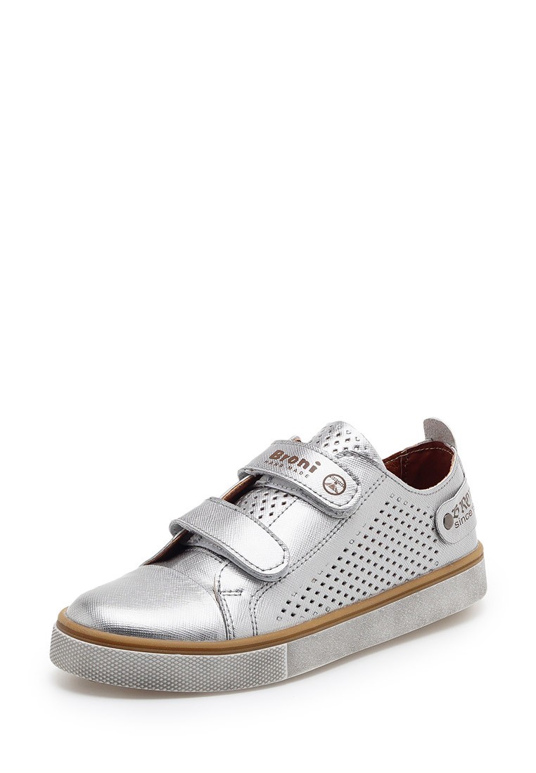 

Кеды Broni кпл21-21л 32 21.1 см Светло-серые с белым