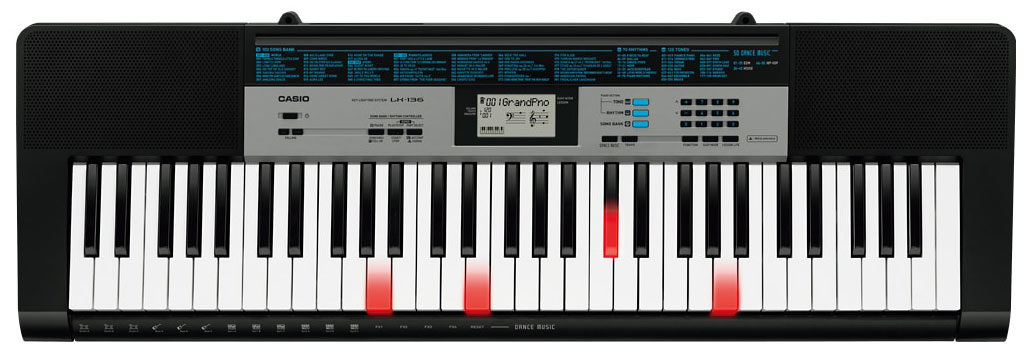 

Синтезатор Casio LK-136