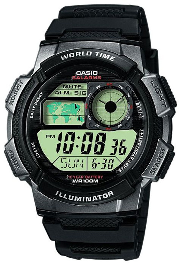 

Мужские спортивные часы Casio AE-1000W-1BVEF