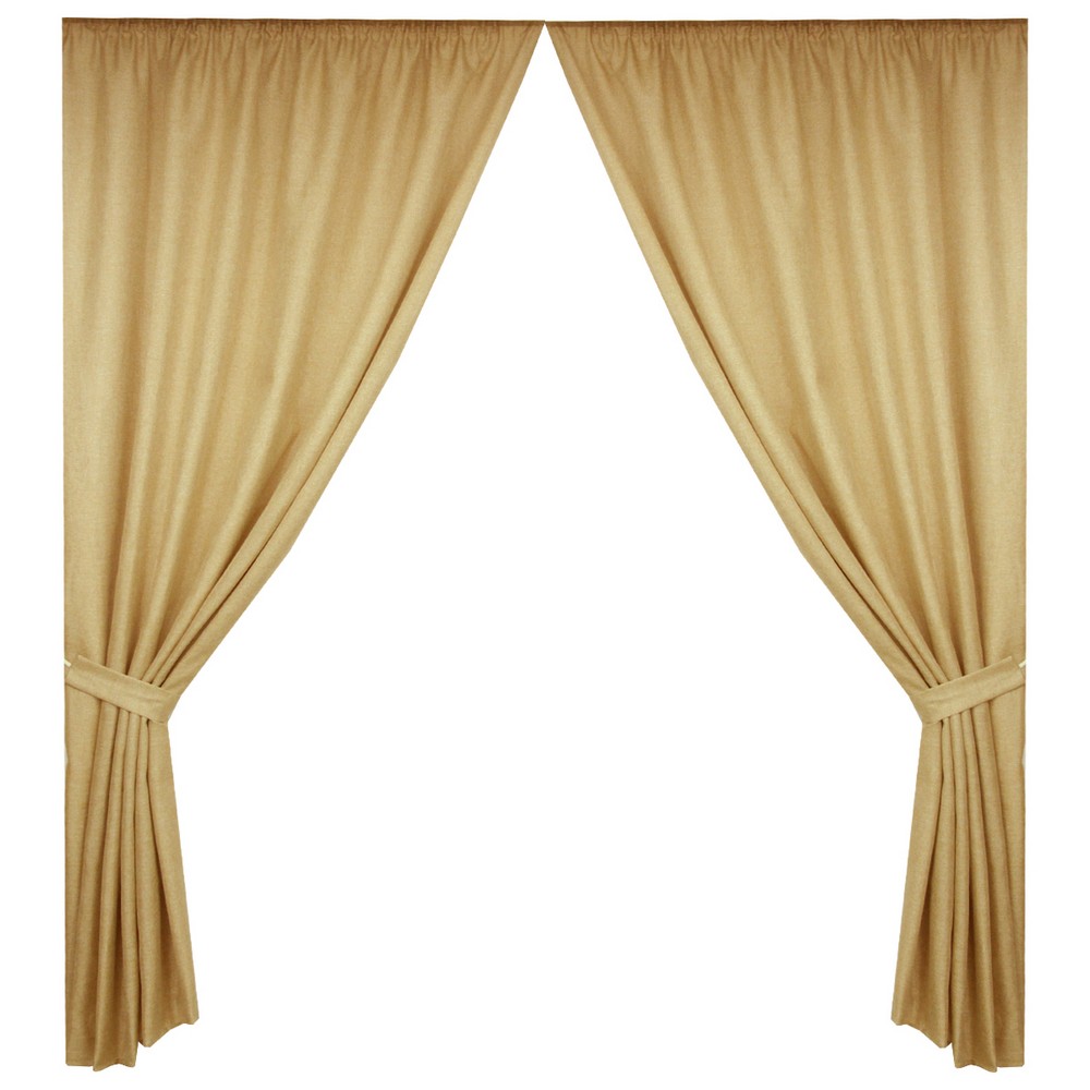 

Шторы однотонные Adagio Windows Decor Мешковина 02 150х270 см Бежевый