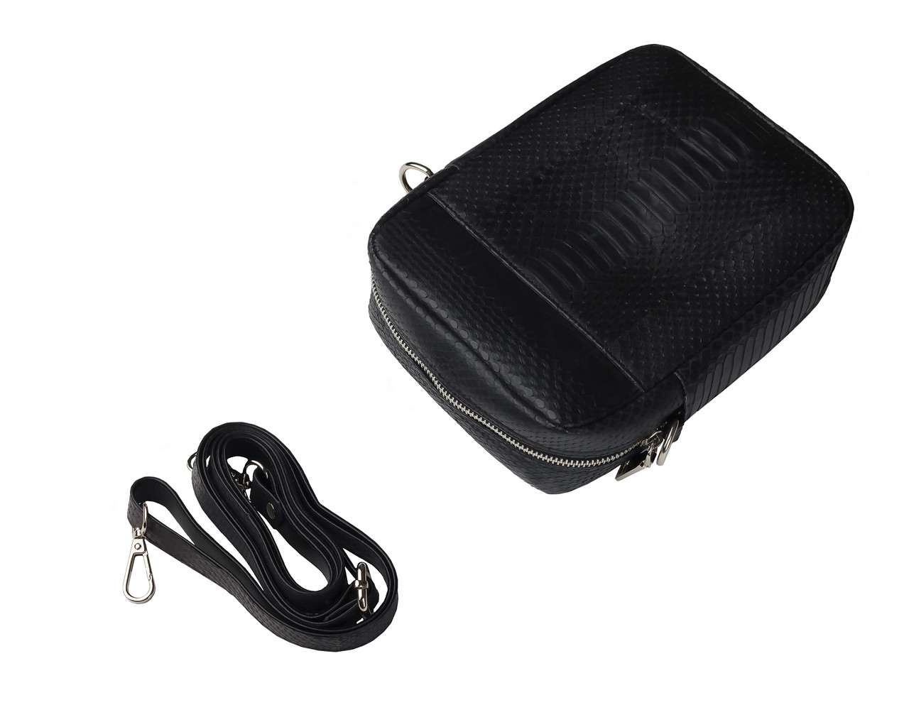 

Сумка из кожи питона Ekzotic Leather Черная (snc 11)