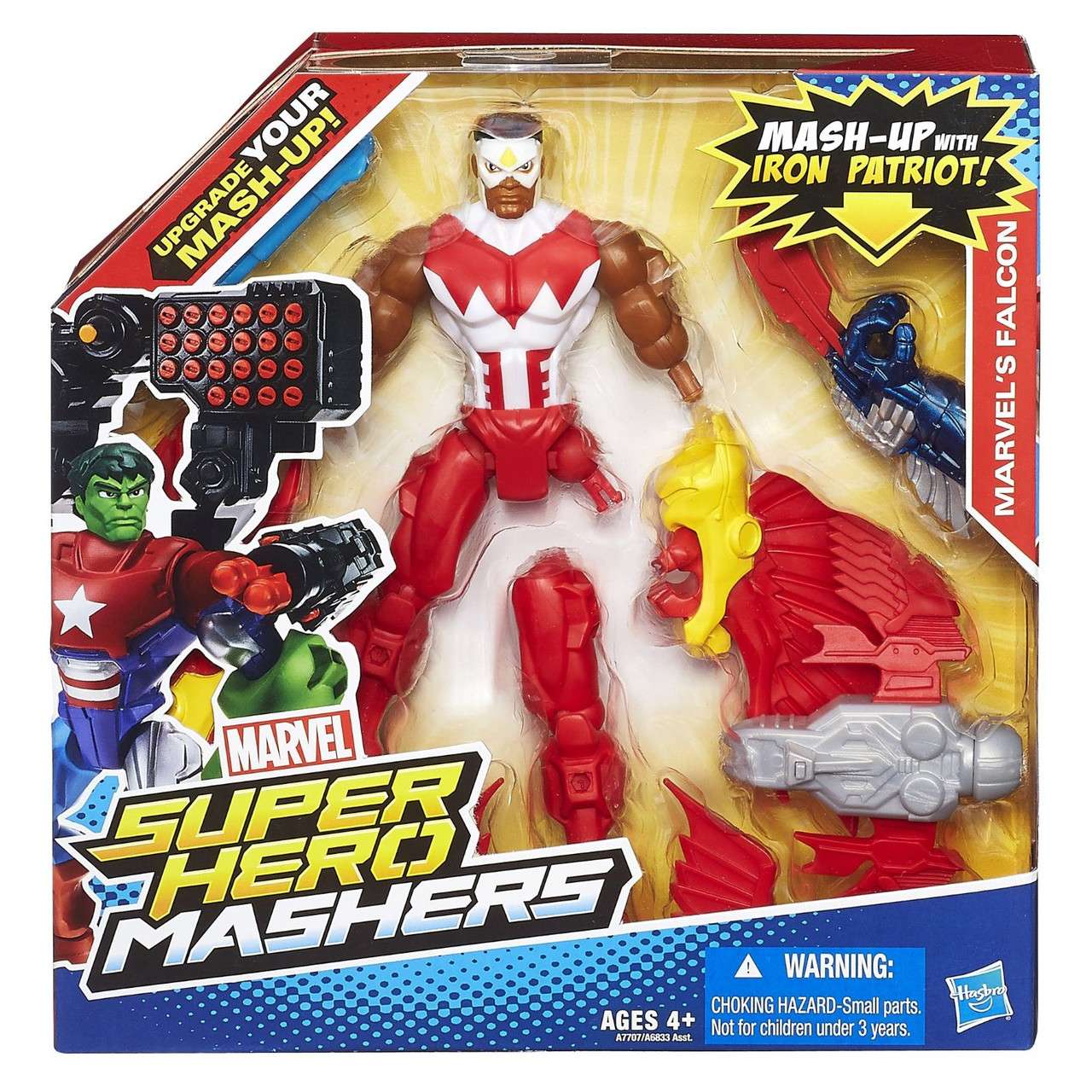 

Разборная фигурка супергероя Сокол (Marvels Falcon, Mashers, Marvel, Hasbro (138268)