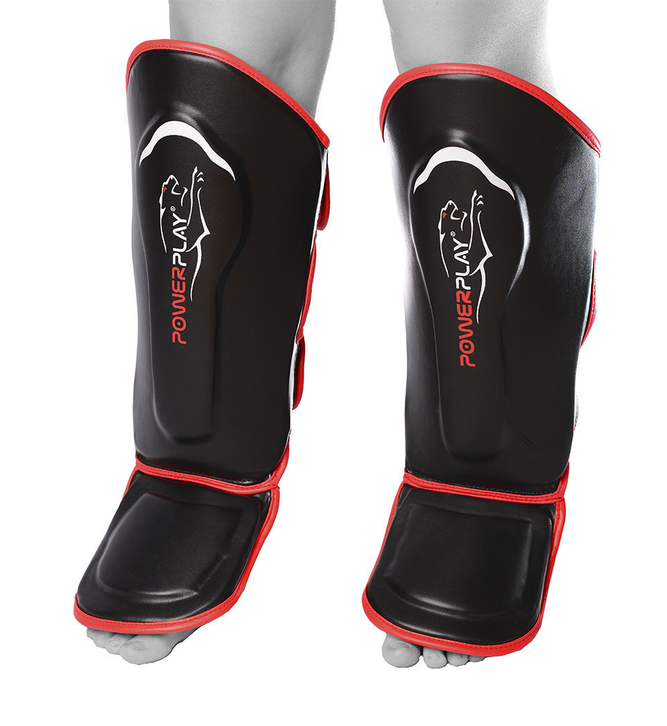 

Захист гомілки і стопи PowerPlay 3052 Чорно-Червоний XL (144201)