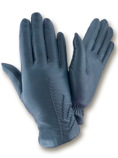 

Перчатки женские GlovesUA Итальянская кожа мод.462 р.7.5 петролеум