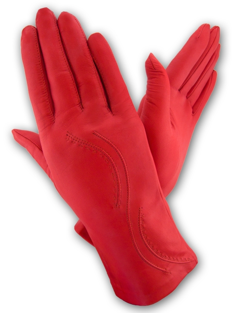 

Перчатки женские GlovesUA Итальянская кожа мод.154 р.7 красные