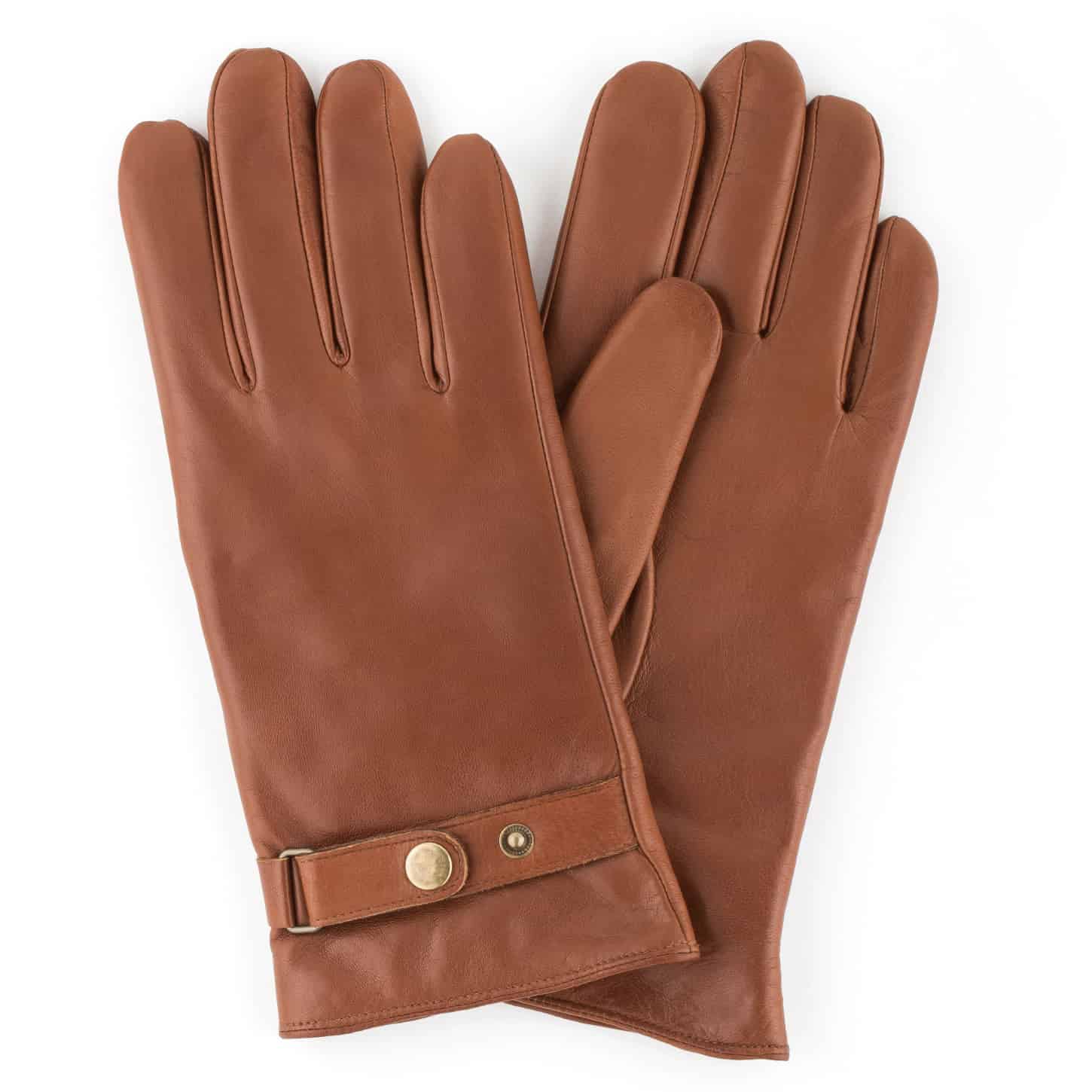 

Перчатки мужские GlovesUA Итальянская кожа мод.463 р.10,5 коньяк