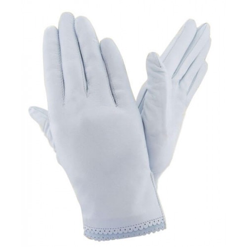 

Перчатки женские GlovesUA Итальянская кожа мод.005 р.6.5 белые