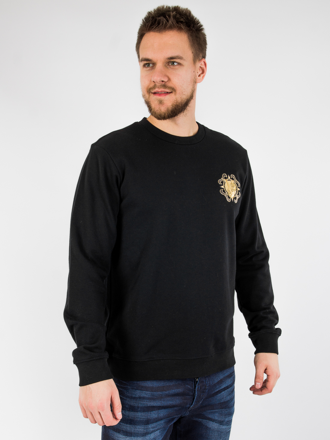 

Свитшот Versace Jeans PH011019-3  Черный, Свитшот Versace Jeans PH011019-3 2XL Черный