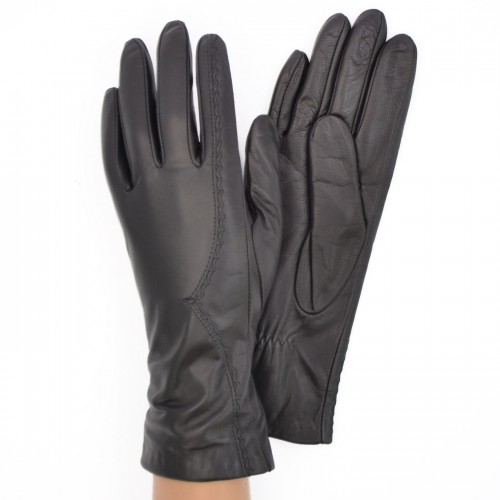 

Перчатки женские GlovesUA Итальянская кожа мод.096 р.7.5 черные