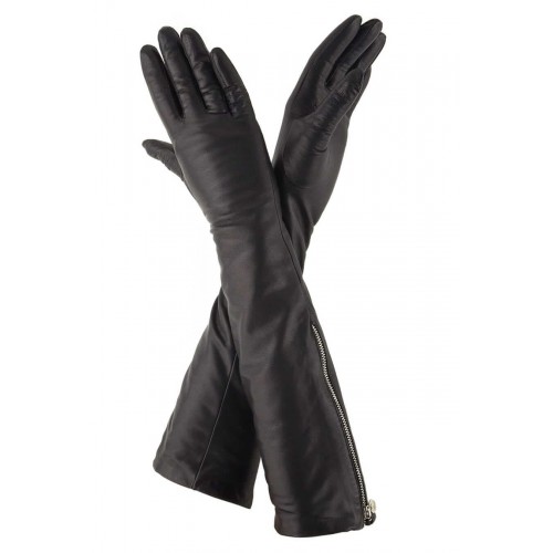 

Перчатки женские длинные GlovesUA мод.052-48-M р.8 черные
