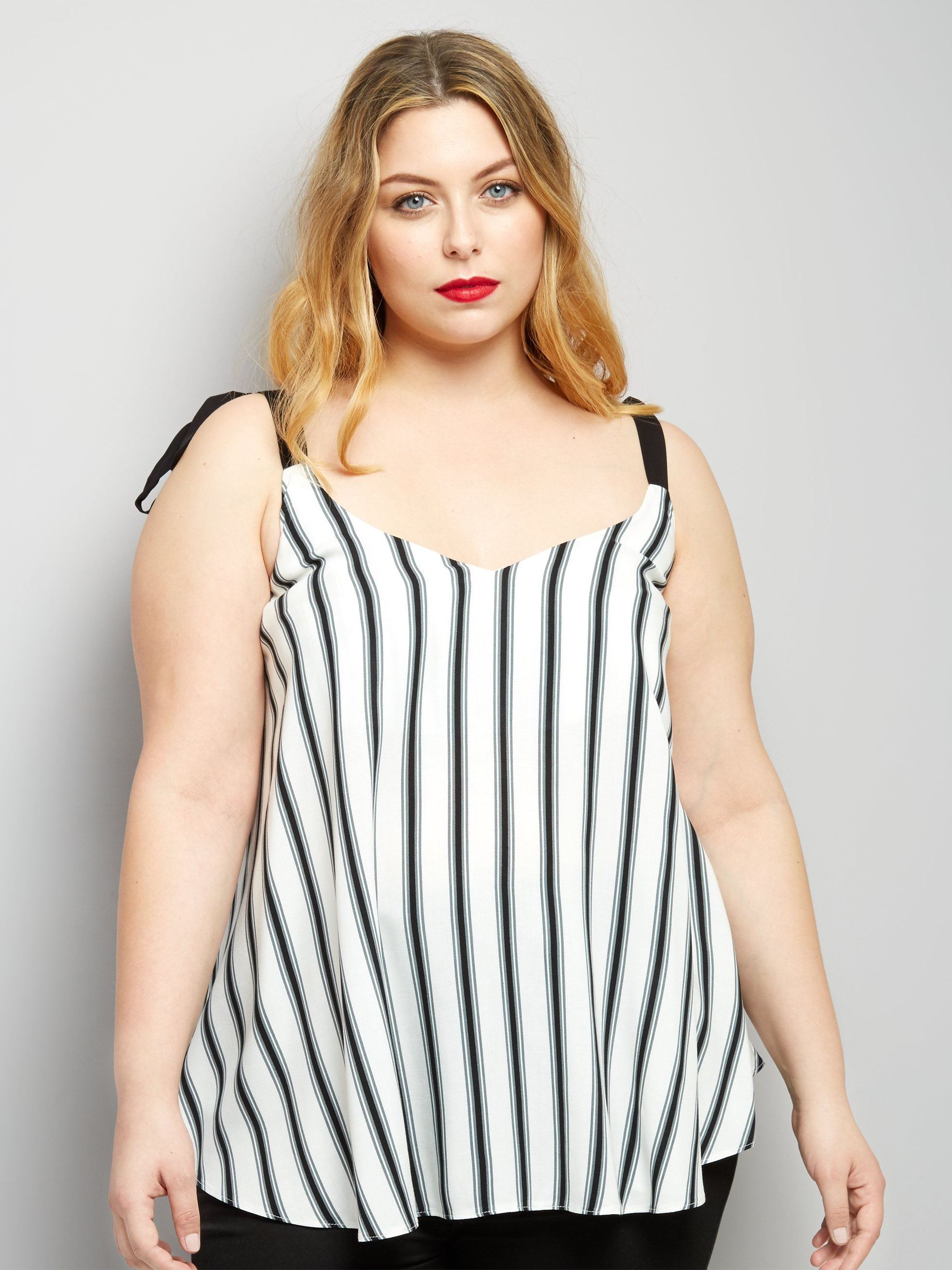 

Топ New Look AS-040238  Полоска, Топ New Look AS-040238 4XL Полоска