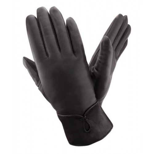 

Перчатки женские GlovesUA на меху мод.150 р.7.5 черные (овчина)