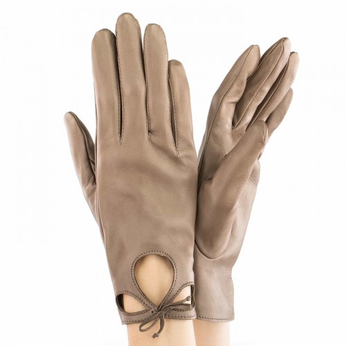 

Перчатки женские GlovesUA Итальянская кожа мод.303 р.7.5 тауп