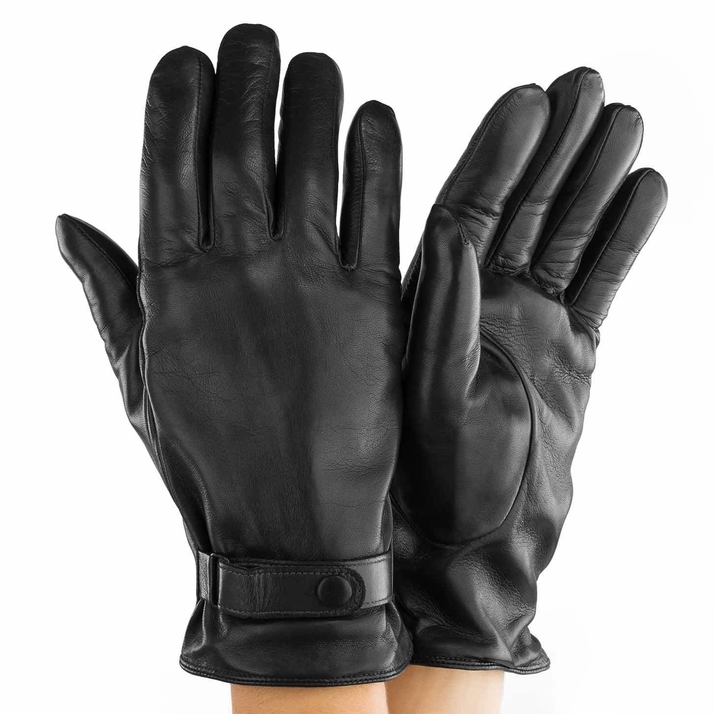 

Перчатки мужские GlovesUA Итальянская кожа мод.463 р.8,5 черные