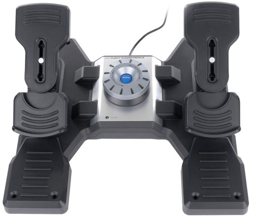 

Педали управления Logitech G Saitek Pro Flight Rudder Pedals PC Black (945-000005)