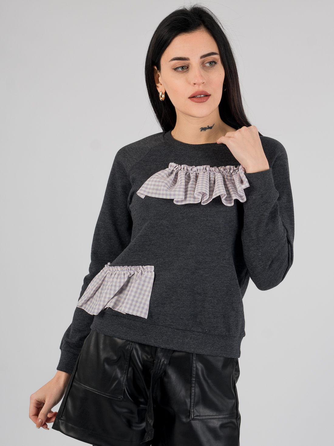 

Свитшот ASOS AS/NA050220/22 2XS Серый