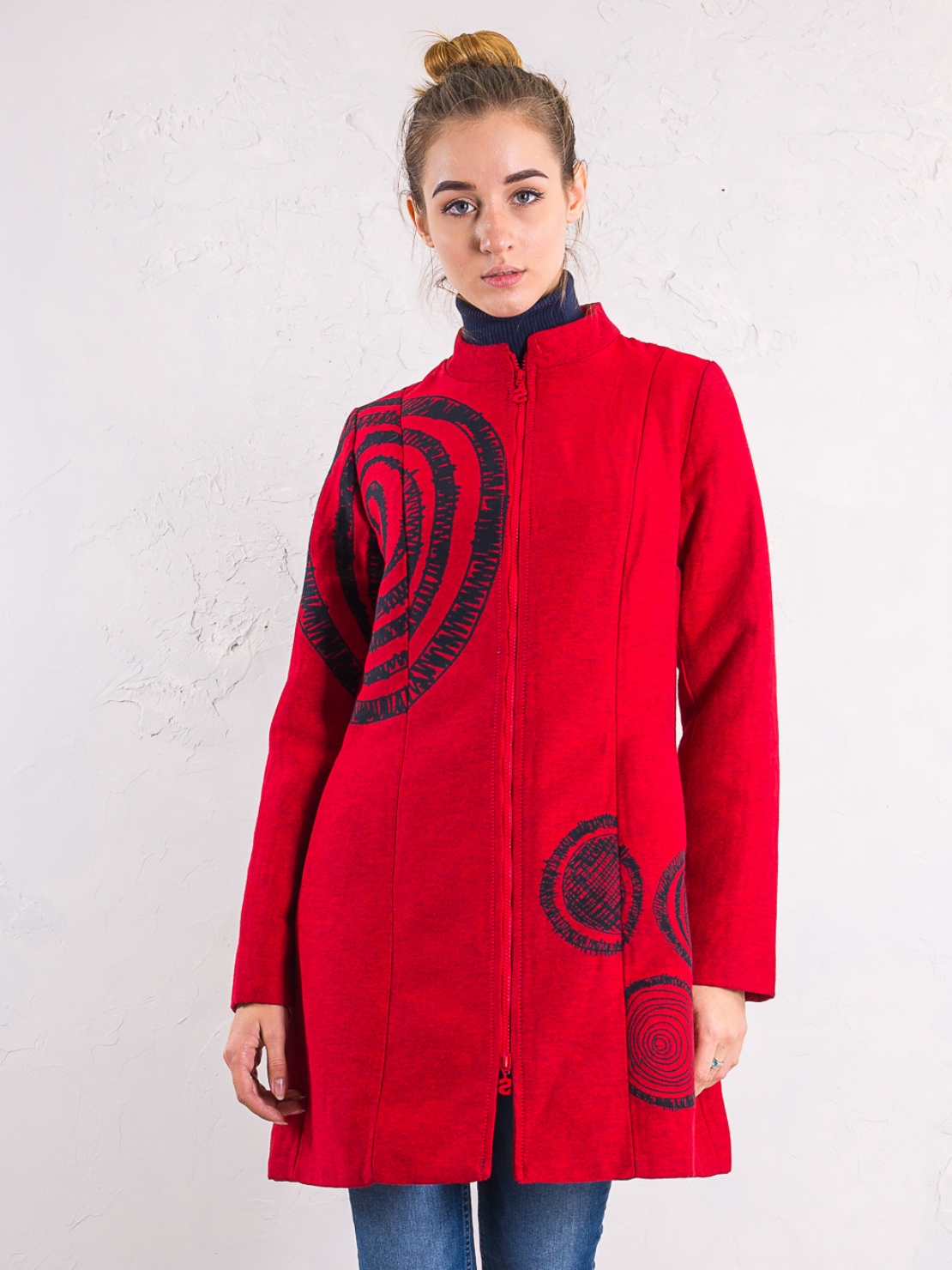 

Пальто Desigual 37e2061  Красный, Пальто Desigual 37e2061 L Красный