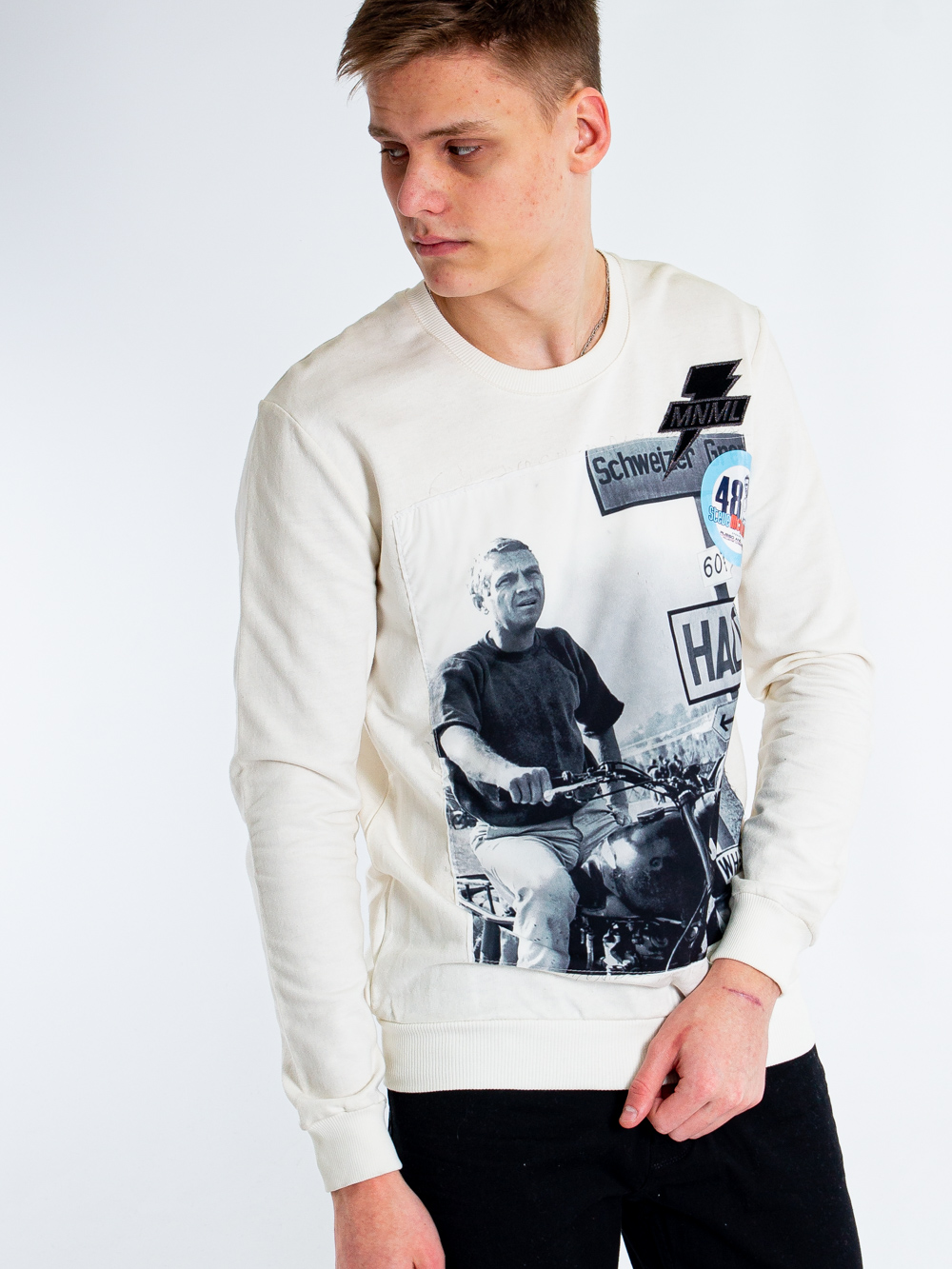 

Свитшот MNML 2324  Белый, Свитшот MNML 2324 2XL Белый