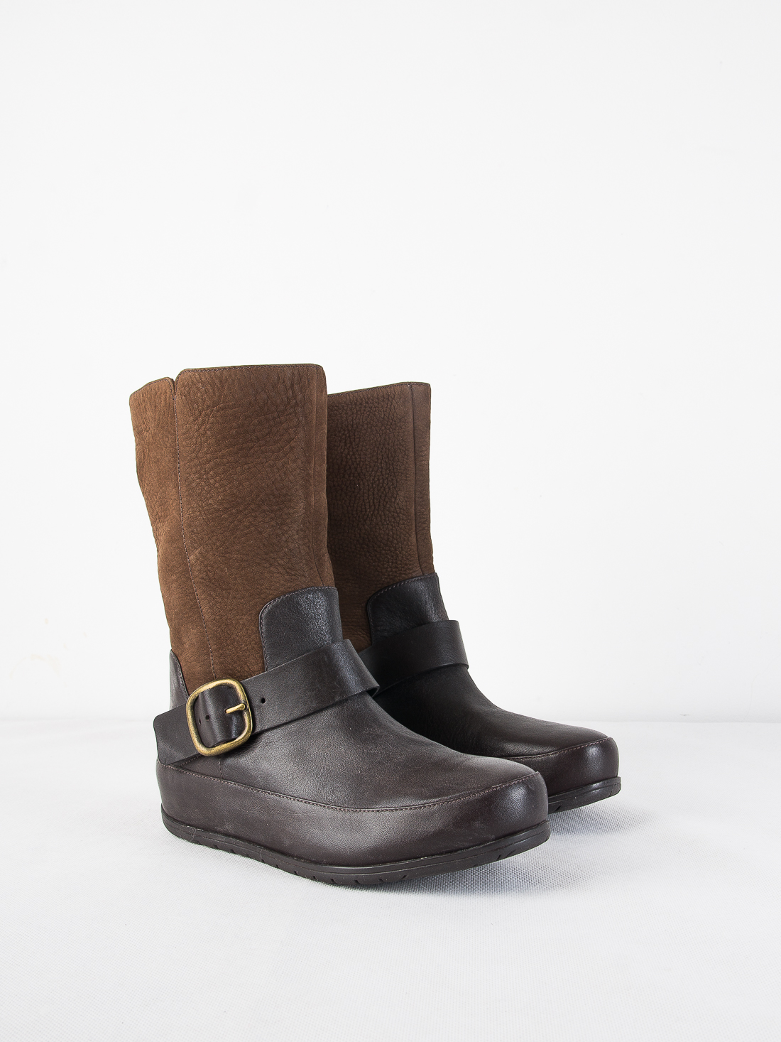 

Кожаные сапоги FitFlop dune 37 Коричневый