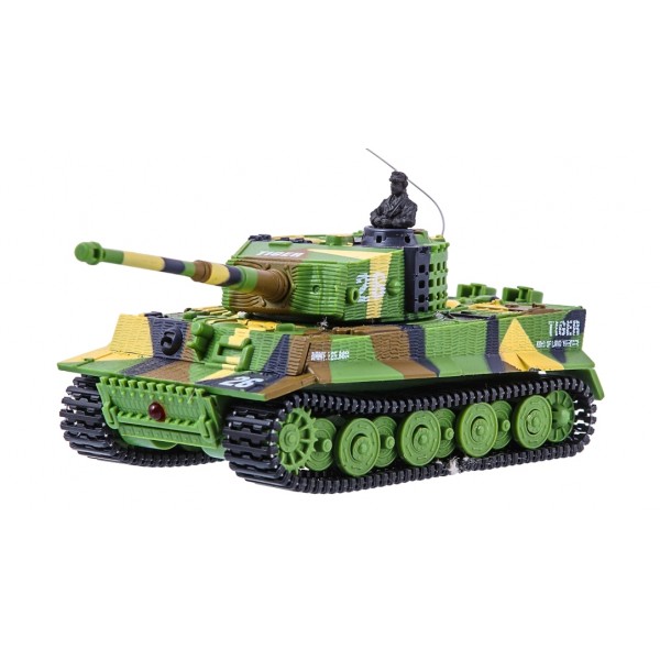 

Танк микро р/у 1:72 Tiger со звуком (хаки зеленый)