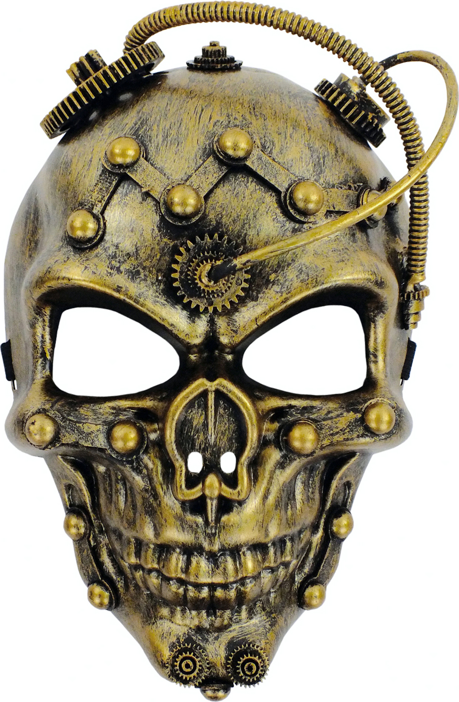 

Маска Seta Decor Steampunk Череп 19-388GL Бронзовая