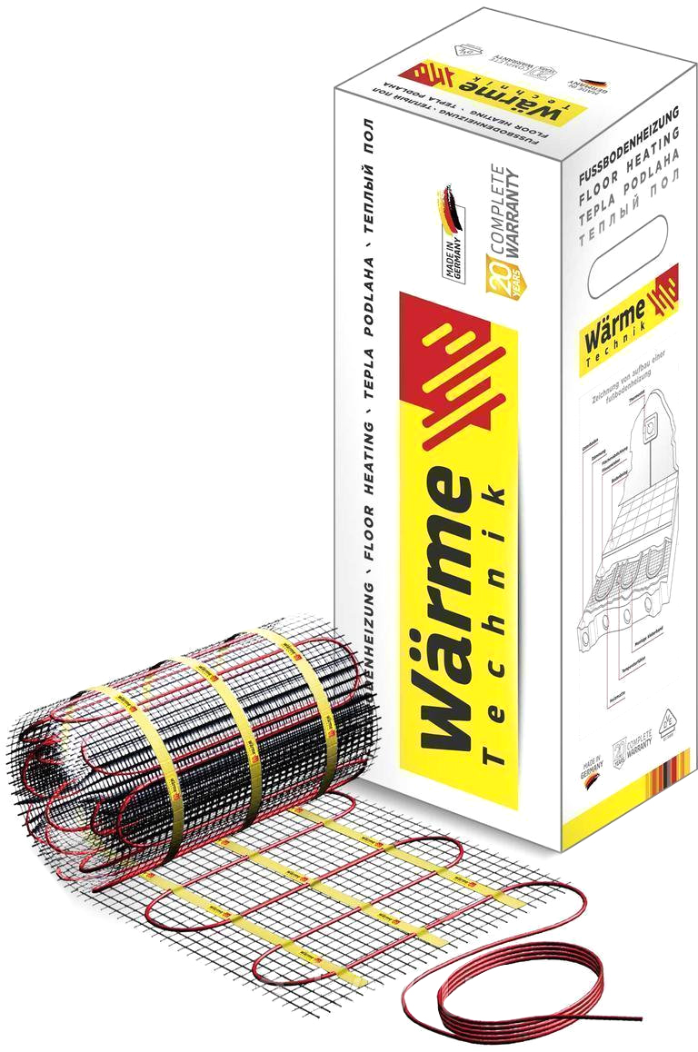 

Мат нагревательный Warme Twin Mat 2 м²/300 Вт (WTM 152)