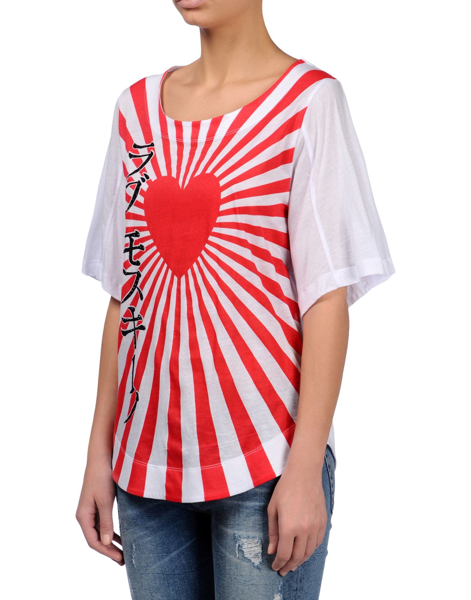 

Футболка в восточном стиле Love Moschino W4E7201M3049A00  (613S) Белый, Футболка в восточном стиле Love Moschino W4E7201M3049A00 S (613S) Белый