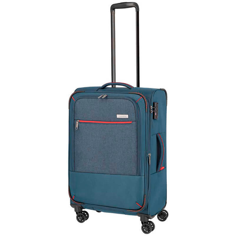 

Чемодан на 4 колесах Travelite ARONA Navy M exp.56л (TL090248-20)