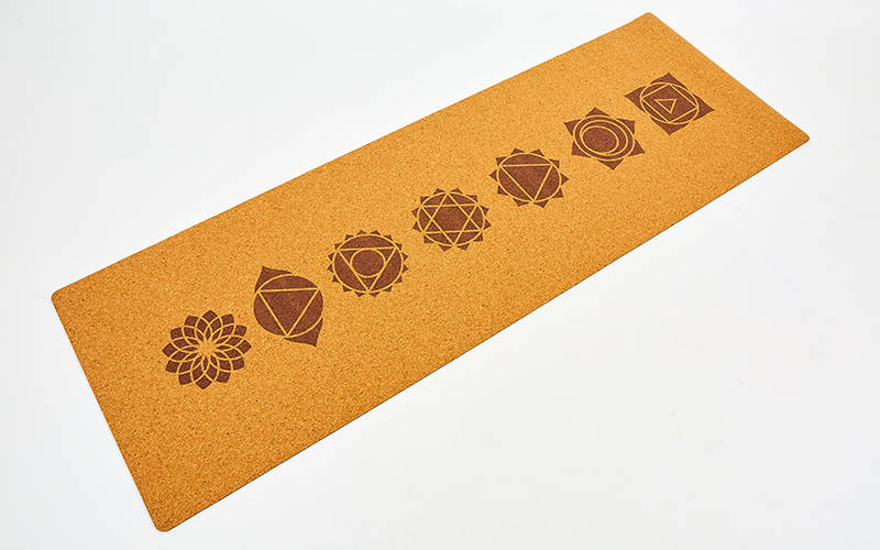 

Коврик для йоги Пробковый каучуковый двухслойный Record (183 x 61 x 0,4 см) FI-7156-2