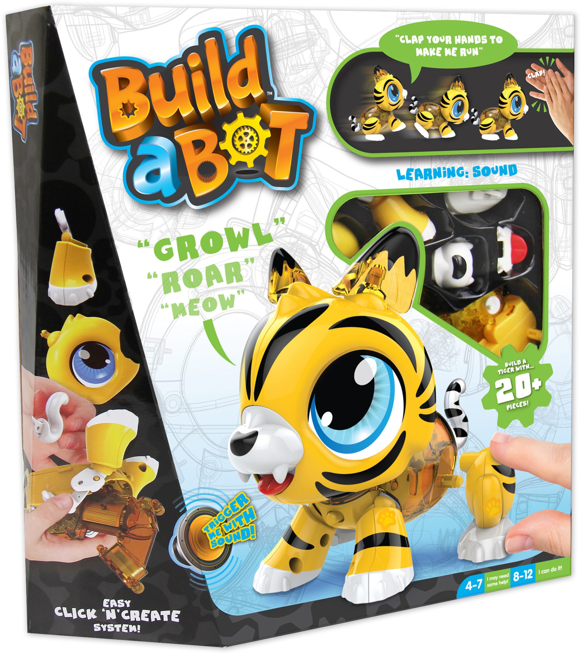 

Игровой набор Build a Bot Tiger (171973) (9314812171980)