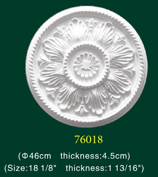

Полиуретановый потолочный медальон (розетка)Zeta Industrial 76018