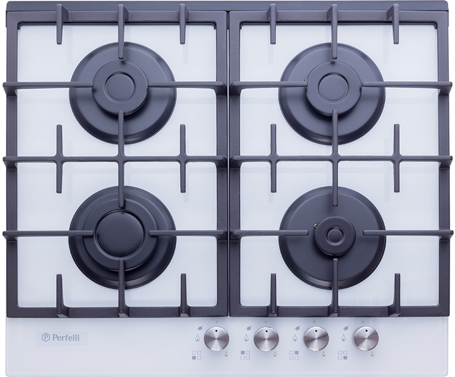 

Варочная поверхность газовая Perfelli HGG 61429 WH