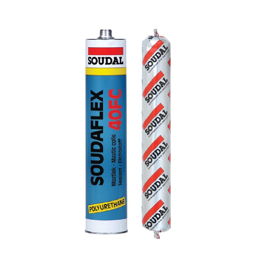 

Герметик Полиуретановый Черный 600 мл SOUDAL SOUDAFLEX 40 FC