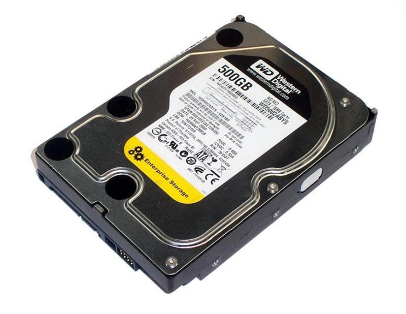 

Накопитель HDD SATA 500GB WD RE3 7200rpm 16МB (WD5002ABYS) - Refubrished