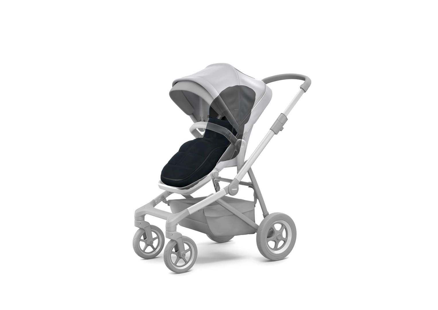 

Теплый конверт-накидка Thule Foot Muff City (Shadow Grey)