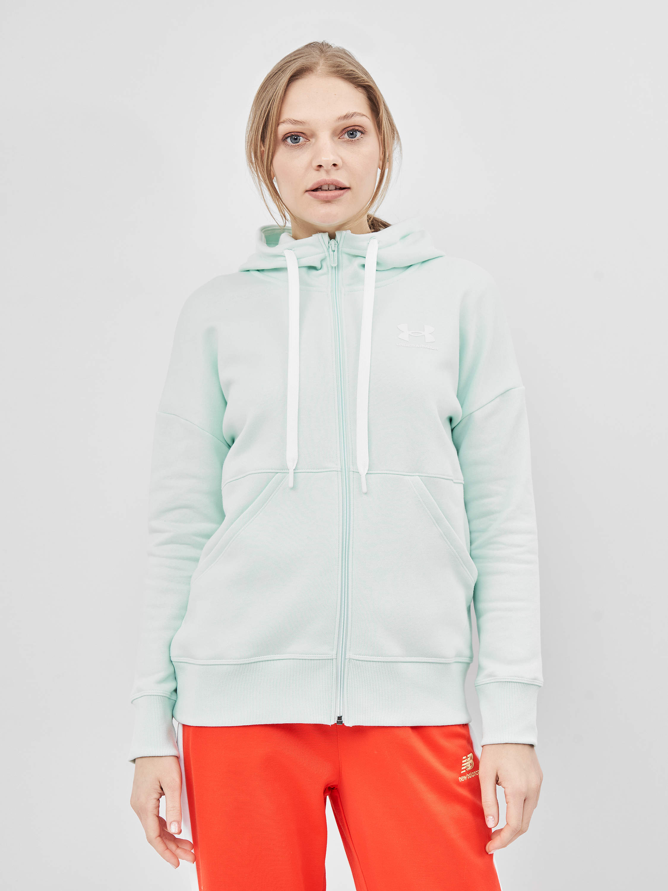 

Спортивная кофта Under Armour Rival Fleece FZ Hoodie 1356400-403 XS Голубая