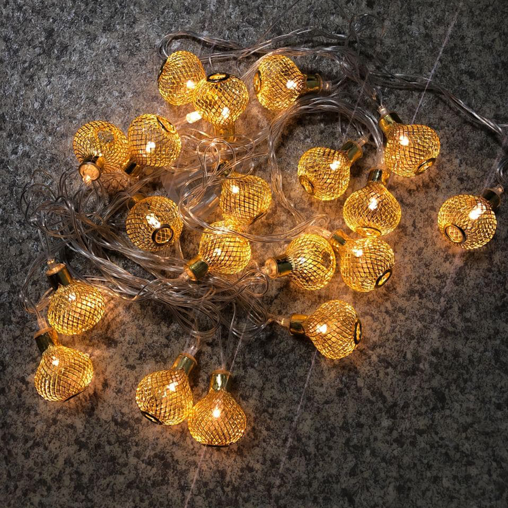 

Светодиодная гирлянда Decorative Light LED 20 2 м Золотистый (2000992405638)