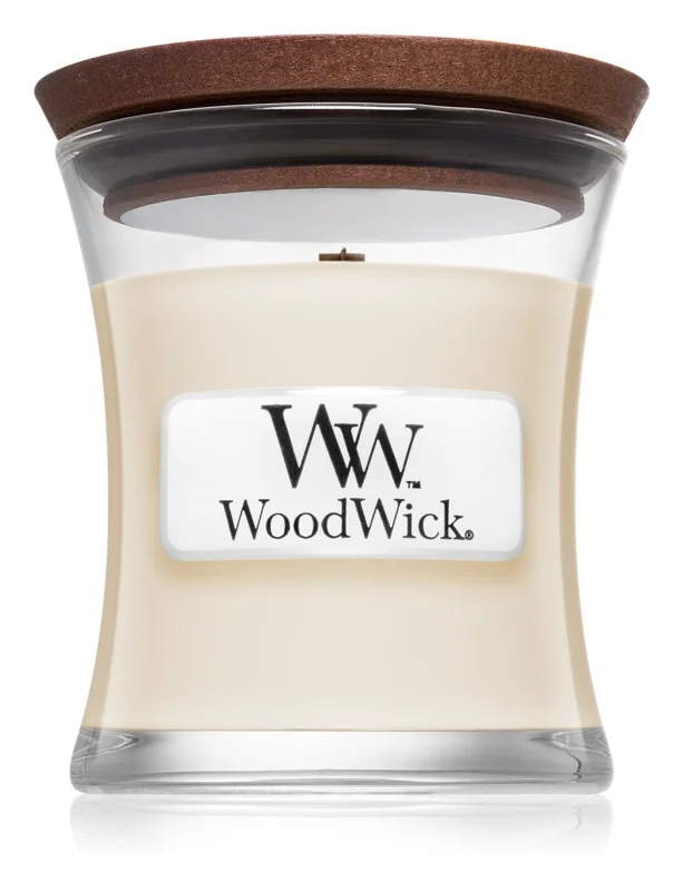 

Woodwick White Tea Jasmin ароматизована свічка 85 гр з дерев'яним гнітом